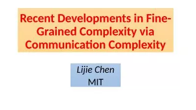 Recent Developments in Fine-Grained Complexity via Communication Complexity