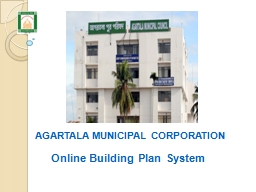 PPT-AGARTALA MUNICIPAL CORPORATION