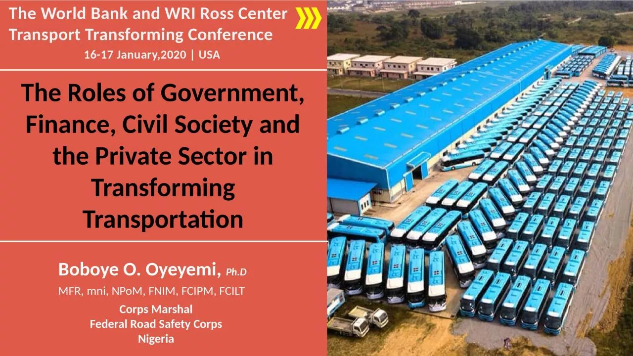 PPT-The World Bank and WRI Ross Center