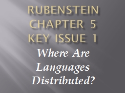 RUBENSTEIN CHAPTER 5 KEY ISSUE 1