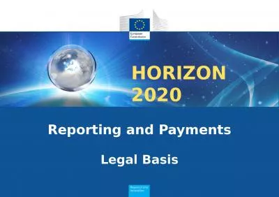 Reporting and Payments Legal Basis