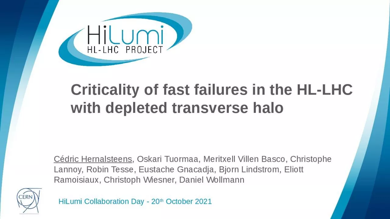 PPT-Criticality of fast failures in the HL-LHC with depleted transverse halo