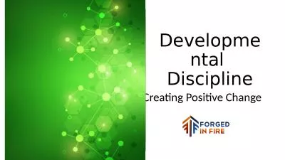 Developmental  Discipline