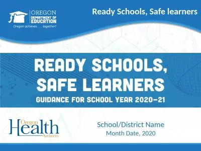 School/District Name Month Date, 2020