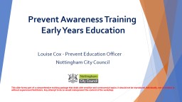 PPT-Prevent Awareness Training