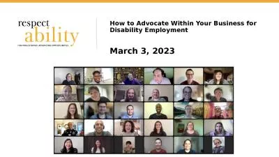 How to Advocate Within Your Business for Disability Employment