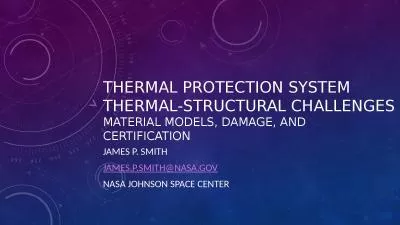 Thermal Protection System Thermal-Structural Challenges