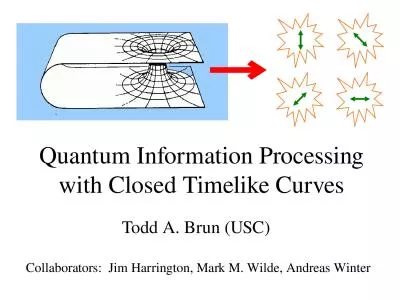 Quantum Information Processing with Closed