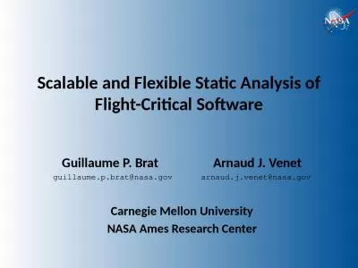 Scalable and Flexible Static Analysis of Flight-Critical Software