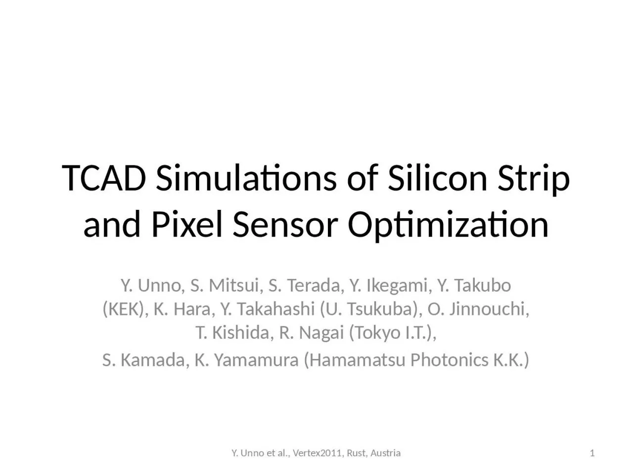 PPT-TCAD Simulations of Silicon Strip and Pixel Sensor Optimization