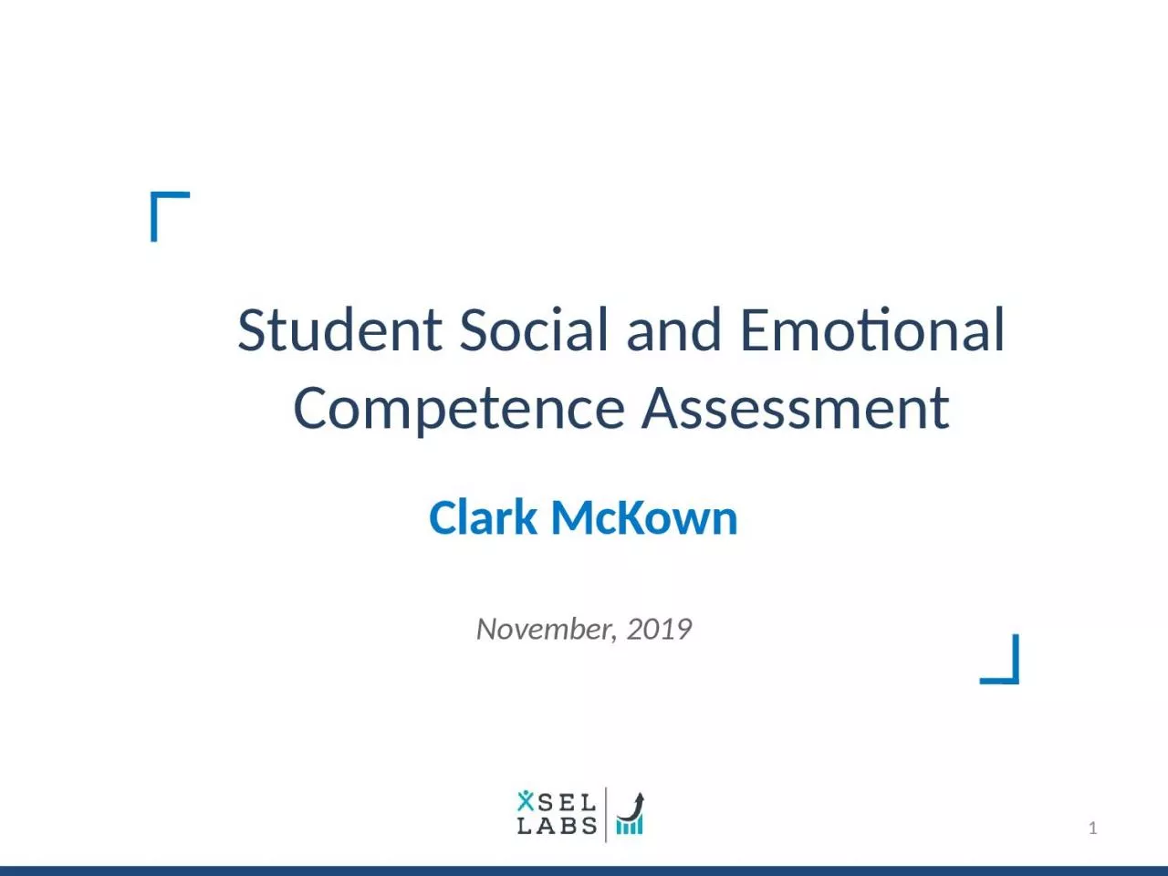 PPT-Student Social and Emotional Competence Assessment