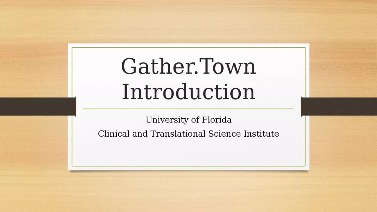 PPT-Gather.Town Introduction