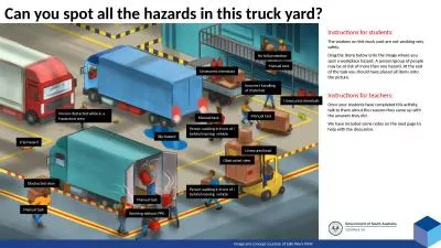 Notes for teachers Slip, trip and falls at level hazards