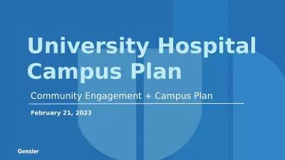 Community Engagement + Campus Plan