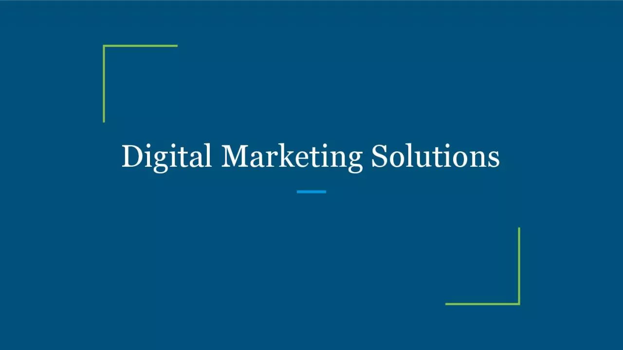 PDF-Digital Marketing Solutions