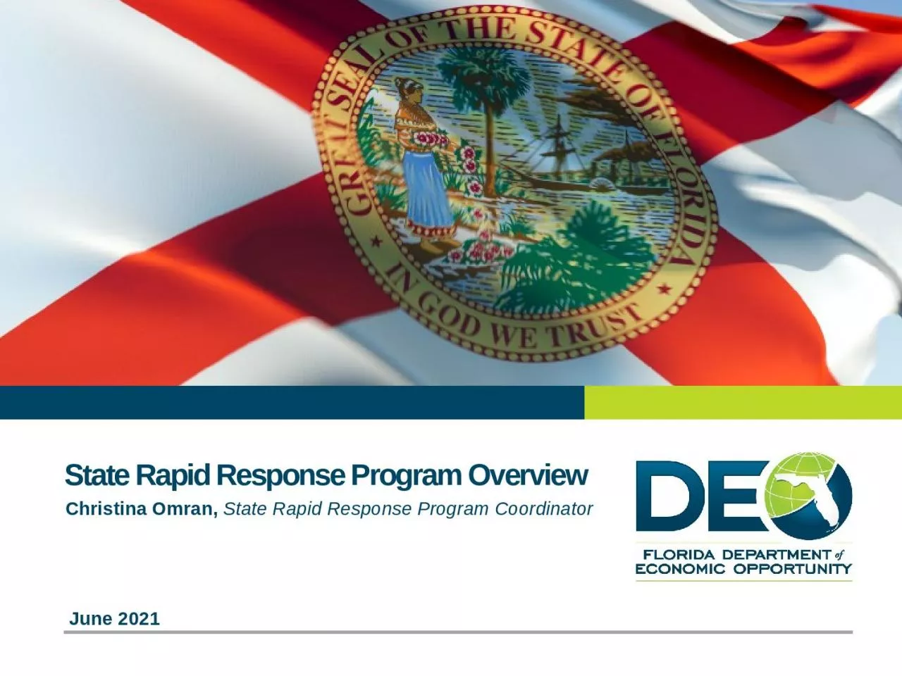 PPT-State Rapid Response Program