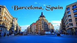 Barcelona,Spain’s largest city after Madrid and the capital of the autonomous region of catalonia