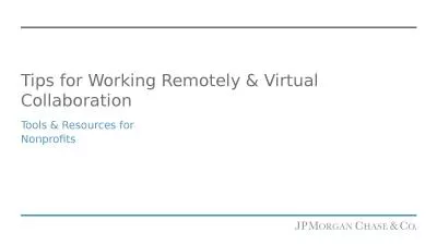 Tips for Working Remotely & Virtual Collaboration