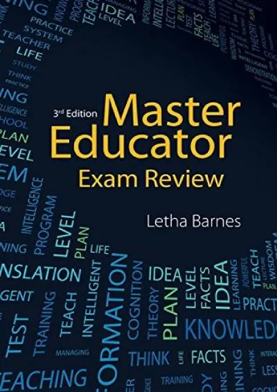 [DOWNLOAD] Exam Review for Master Educator, 3rd Edition