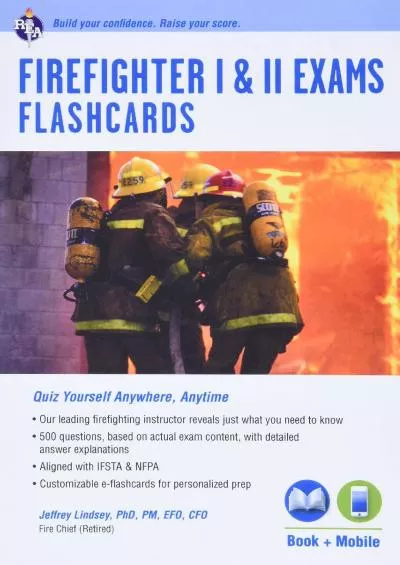 [DOWNLOAD] Firefighter I  II Exams Flashcard Book Book + Online Firefighter Exam Test