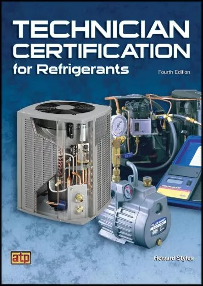 [READ] Technician Certification for Refrigerants