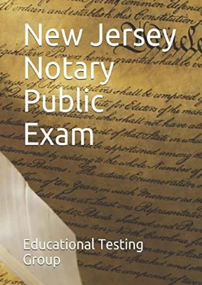 [DOWNLOAD] New Jersey Notary Public Exam