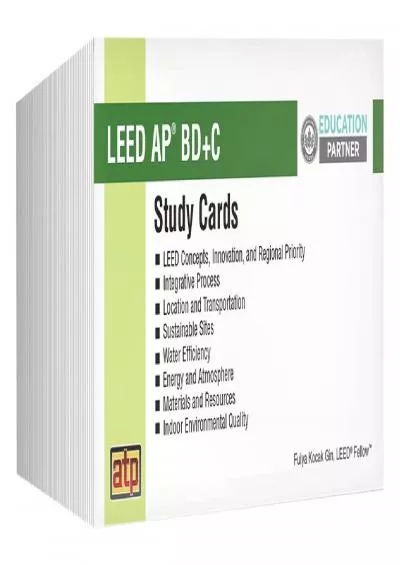 [EBOOK] LEED AP® BD+C Study Cards