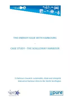 THE ENERGY ISSUE WITH HARBOURS