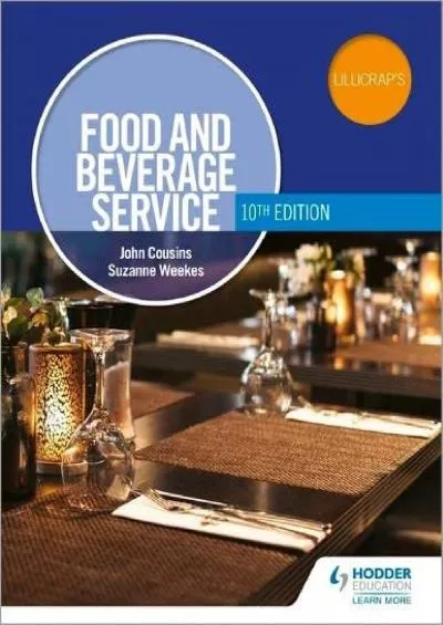 [READ] Food and Beverage Service, 10th Edition