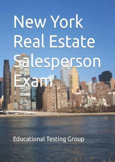 [EBOOK] New York Real Estate Salesperson Exam