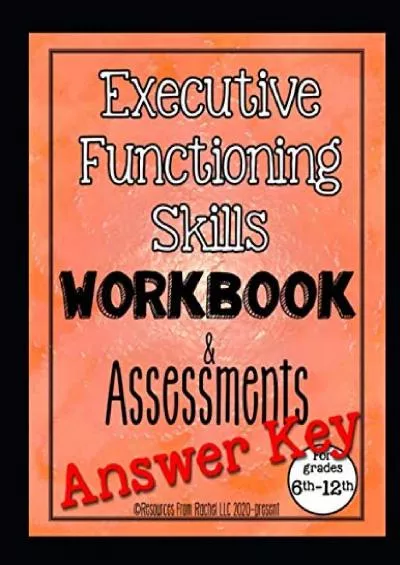 [EBOOK] executive functioning skills answer key