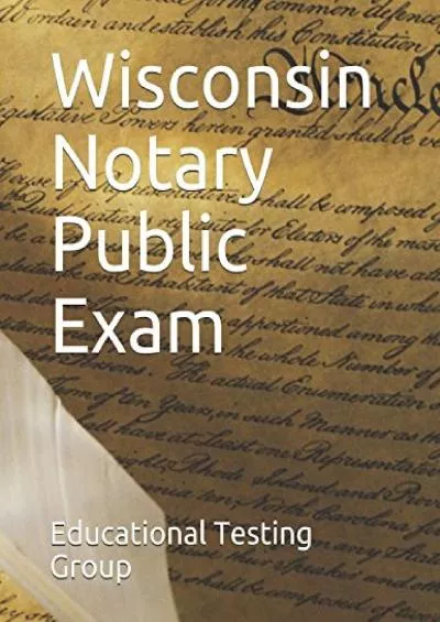 [READ] Wisconsin Notary Public Exam