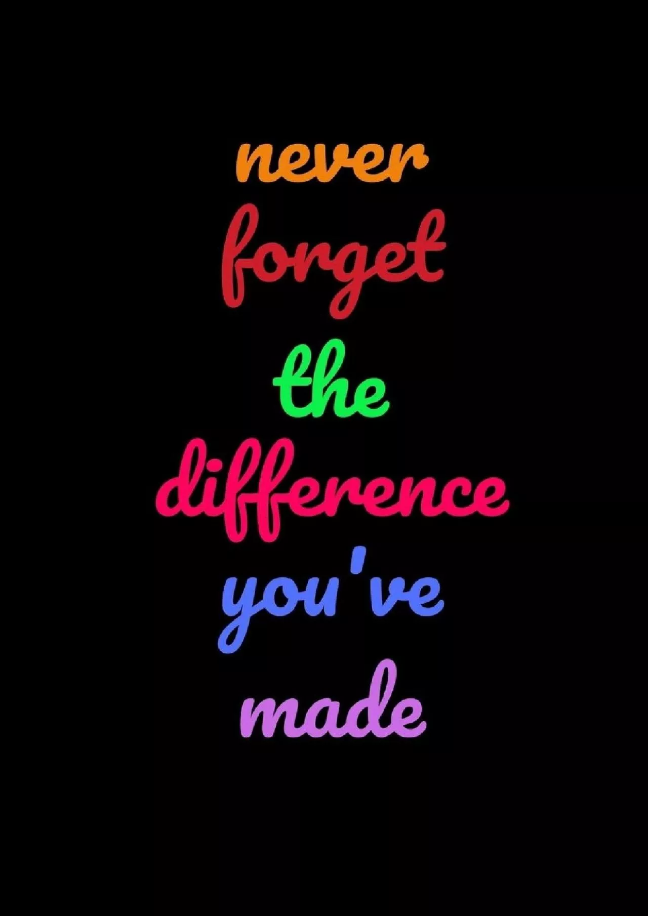[DOWNLOAD] Never Forget The Difference You\'ve Made: Funny Novelty HR Manager Gift | Boss