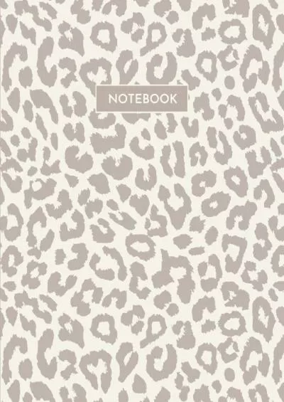 [READ] Leopard College Ruled Notebook - Grey Leopard Print Composition Notebook - 8.5 x 11 Large 110 Ruled Lined Pages: Great For School And Daily Use Notebook.