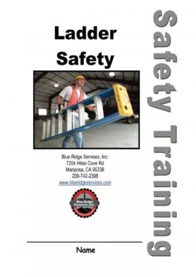 [READ] Ladder Safety - Student Manual