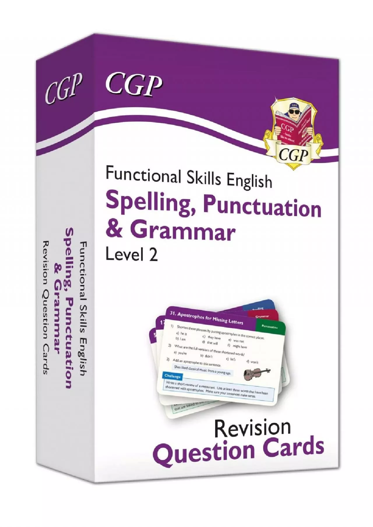 PDF-[READ] New Functional Skills English Revision Question Cards: Spelling, Punctuation Grammar