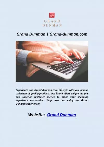 Grand Dunman | Grand-dunman.com