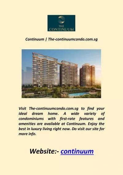 Continuum | The-continuumcondo.com.sg