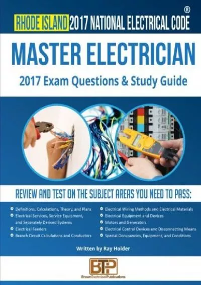 [DOWNLOAD] Rhode Island 2017 Master Electrician Study Guide