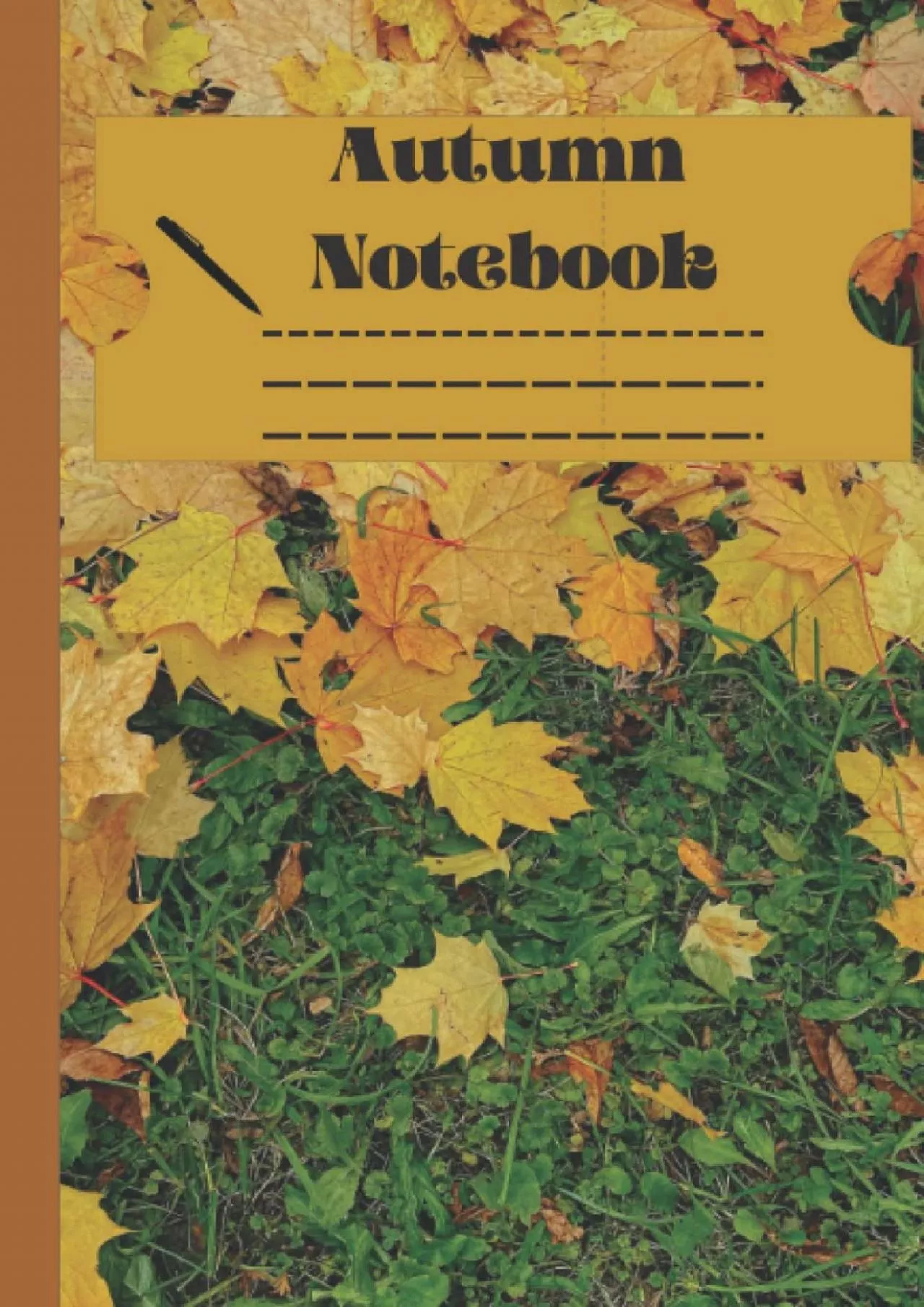 PDF-[EBOOK] Autumn Wreath Composition Notebook: Autumn Decor For School and University Notebook