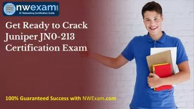 Get Ready to Crack Juniper JN0-213 Certification Exam
