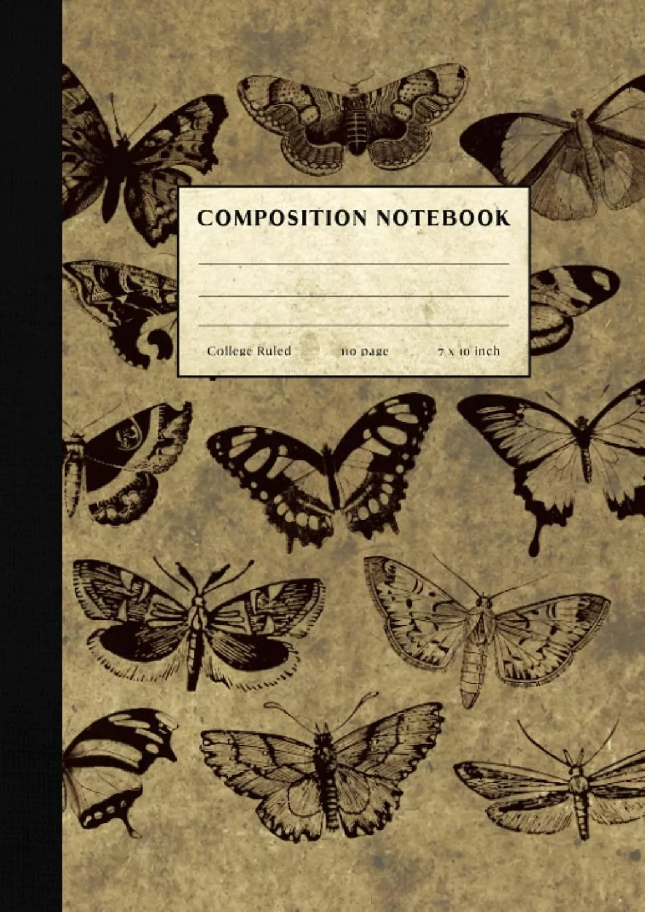 [READ] Butterfly Composition Notebook: Hardcover Vintage Style College Ruled Paper Notebook