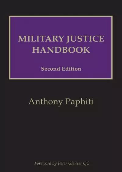 [EBOOK] Military Justice Handbook