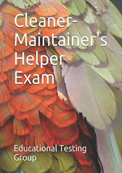 [EBOOK] Cleaner-Maintainer\'s Helper Exam