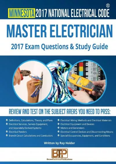 [DOWNLOAD] Minnesota 2017 Master Electrician Study Guide
