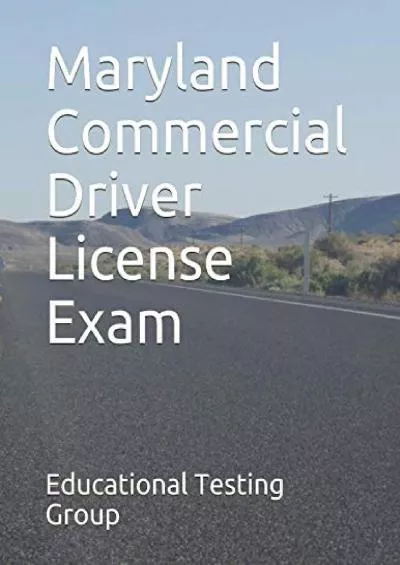 [EBOOK] Maryland Commercial Driver License Exam