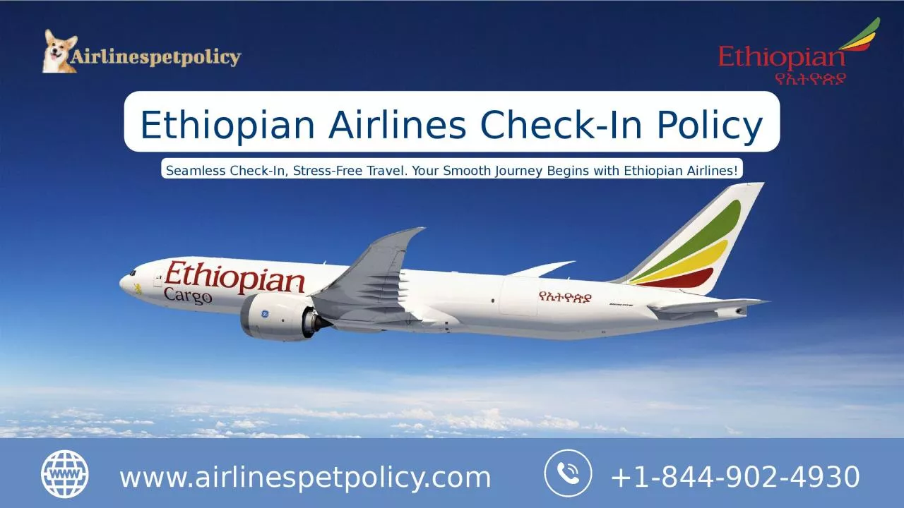 PPT-Ethiopian Airlines Check-in Policy