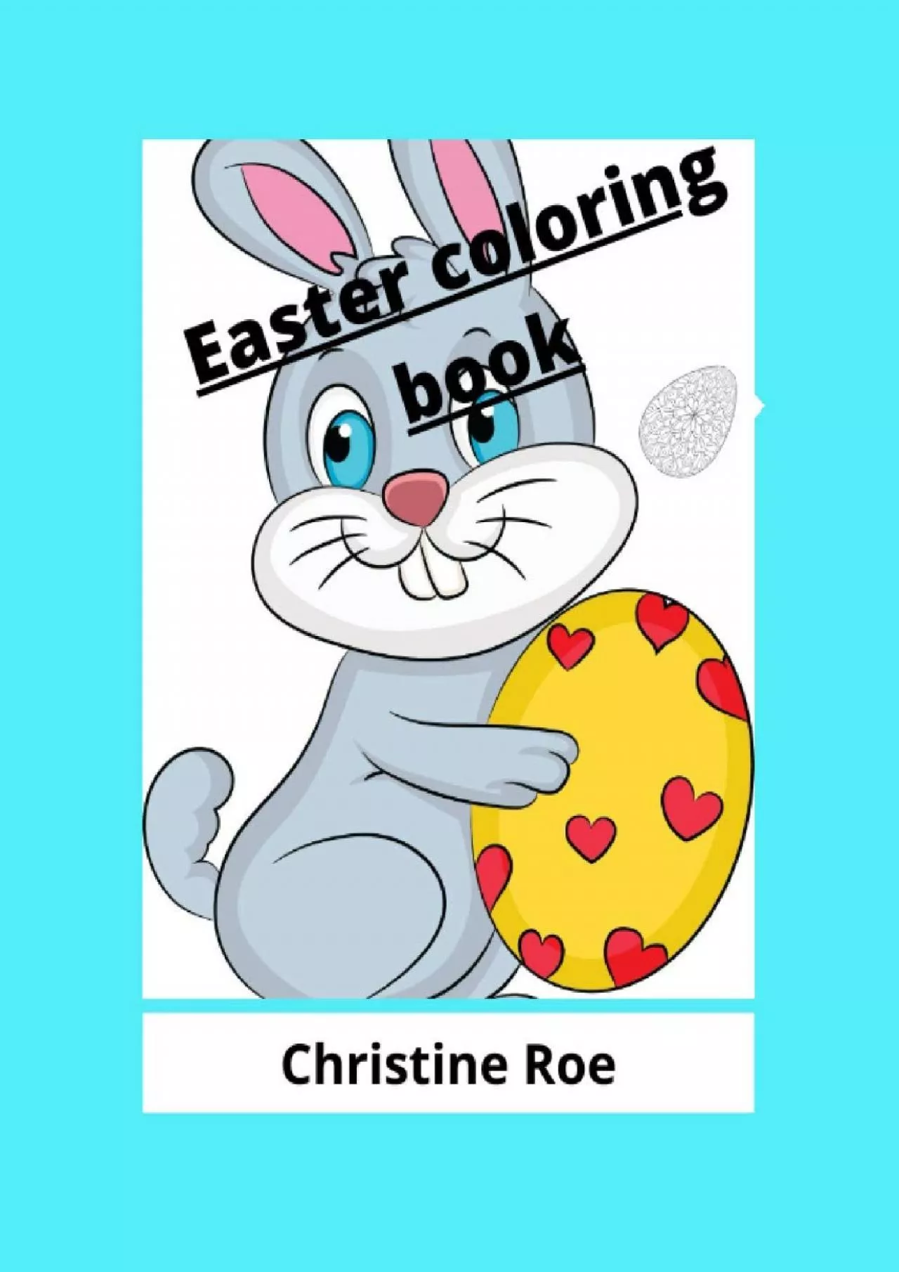 PDF-[EBOOK] Easter coloring book: Writing practice and lots of easter eggs