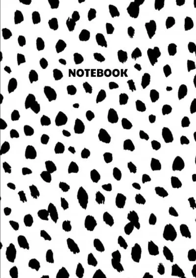 [EBOOK] Leopard Print Composition Notebook - Black Leopard College Ruled Notebook - 8.5