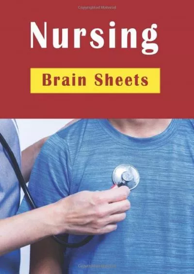 [DOWNLOAD] Nursing Brain sheets: Perfect for Notes, Journaling Clinical Report Notebook